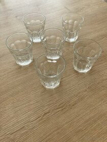 Skleničky - sada 6 kusů - velikost panák