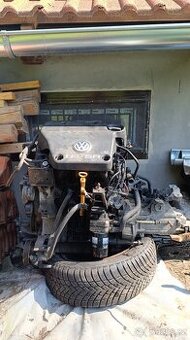 VW Golf 4 1.6 SR 74kW motor + převodovka – funkční