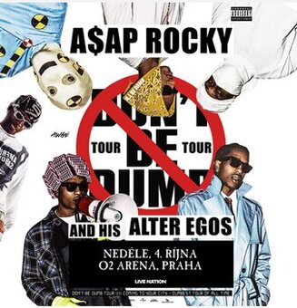 A$AP Rocky – Don’t Be Dumb World Tour 4.10.VIP Klub patro