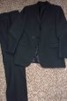 Pánský černý oblek vel. 50 (XL)