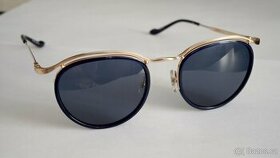 Matsuda M3093 Pantos Sunglasses - Brushed Gold Navy
