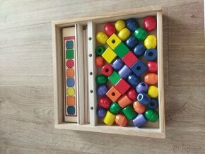 Montessori skládací korále
