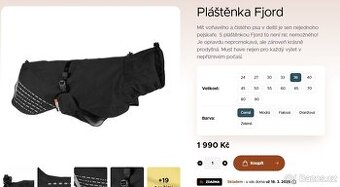 Non-stop pláštěnka Fjord 36