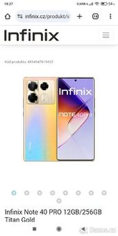 Infinix note 40 pro