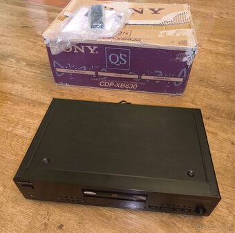 Sony CDP-XB630 QS,Hifi CD přehrávač (1999),čti popis