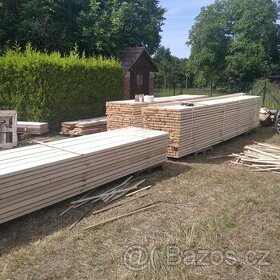 střešní latě 6x4