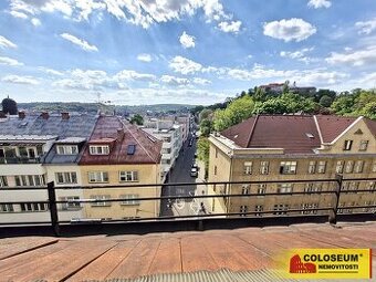 Brno - město, ul. Husova, pronájem bytu 3+kk, částečně zaříz