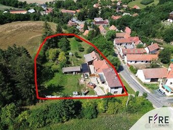 Prodej rodinného dvojdomu v obci Vitice s pozemkem 3516 m² - 1