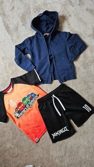 Sportovní set H&M Lego Ninjago vel. 122/128 a mikina H&M