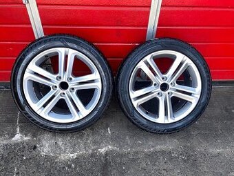Original 1x ALU kolo VW MALLORY 17" 7,5J ET47 pneu 235/45/R