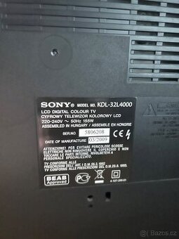 Prodám TV SONY