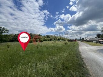 Komerční pozemek 15287m2 v obci Počeplice, Štětí