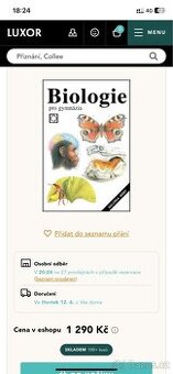 Učebnice biologie pro gymnázia