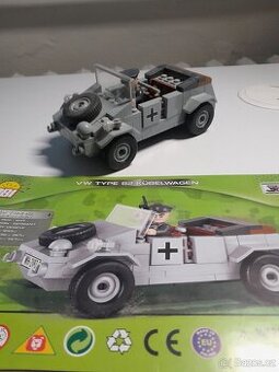 Lego Cobi 2187 německé vozidlo Kubelwagen