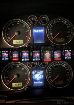 Upravené Budíky Passat B5.5. 1.8Turbo (B5) Maxidot - 1