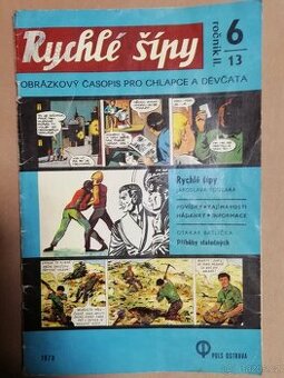 Rychlé šípy č. 6/13 1970 ročník II.