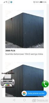 Betonova jimka, žumpa, seplik, sklep.