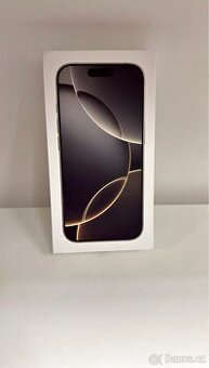 iPhone 16 Pro Max 256 Natural – nový, záruka 3 roky, DPH