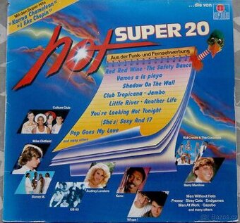 LP deska - disco výběr - Hot Super 20