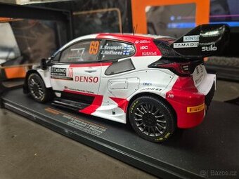 Toyota yaris gr wrc 1:18 Kalle Rovanpera rally hybrid
