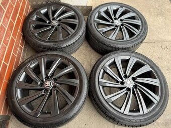 Alu 18" 5x112 Perseus Black letní pneu, O4, TOP