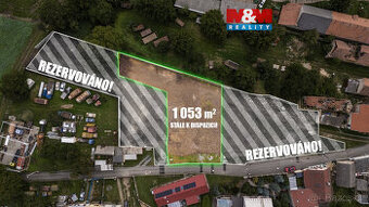 Prodej pozemku k bydlení, 1053 m², Jizerní Vtelno