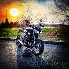 Street triple 765 2017-2019 nový Arrow výfuk homologace