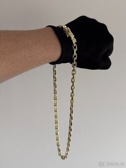 Zlata retez anker pilka 14k 585/1000 167g