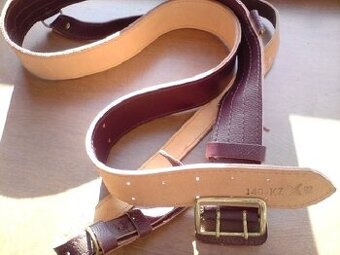 NOVÝ vojenský opasek pásek dohoda 140cm ČSLA VB SNB ČSSR AČR - 1