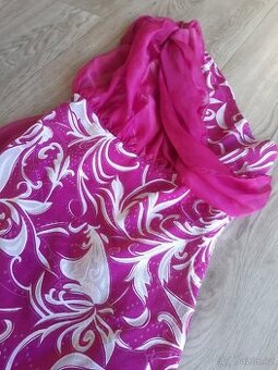 Růžové šaty vel.38