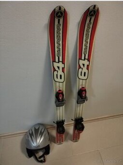 Dětské lyže + helma