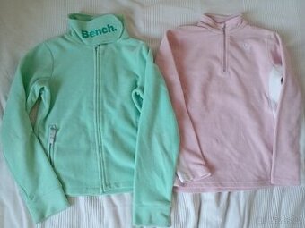 Mikiny flees vel.146/152 různé značky BENCH...