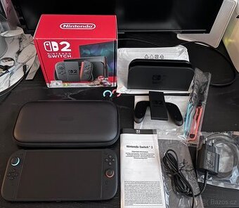 Nintendo Switch 2 v záruce + příslušenství
