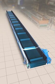 Pásový dopravník s nožkama