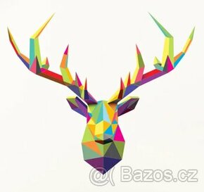 Samolepka na zeď Jelen