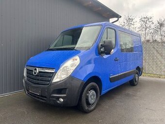 Opel Movano 5-6míst , velikost L1H1 s regály