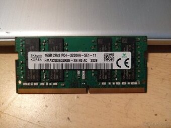 DDR4 SO-DIMM 16GB 3200MHz do notebooku