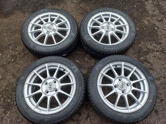 Prodám NOVOU sadu ALU kol MSW 185/55R15 zimní