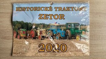 Traktory Zetor 2020 Kalendář