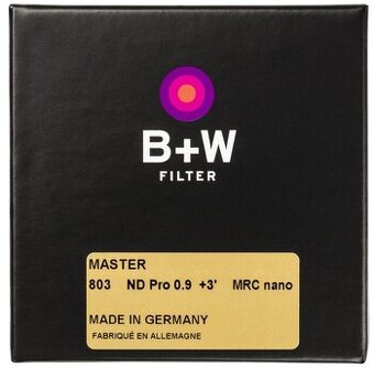 B+W 803 ND 0,9 filtr MRC nano MASTER 72 mm NOVÝ