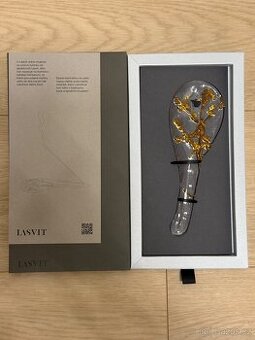 Lasvit Herbarium Křišťálový stojánek na vonné tyčinky