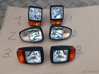 hlavní světla pro stavební + zemědělské+ lesní stroje