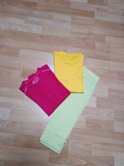 Trička+kraťasy vel.128