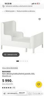 Busunge postel ikea