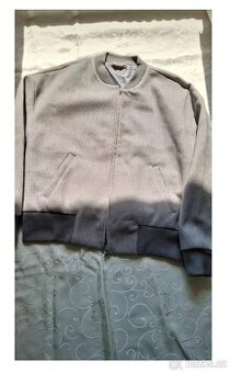 Šedá bunda Reserved VEL. XXL