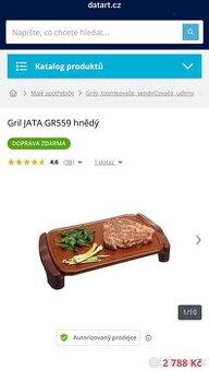 Stolní elektrický gril