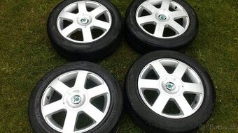 16 Alu kola Škoda Octavia, Superb letni pneu 5 mm