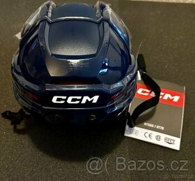 Hokejová přilba CCM Tacks 70 SR, velikost M, modrá navy - 1