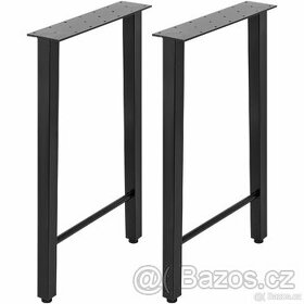 Kovové nohy stolové/podnoží 71 x 41 cm (nosnost 300 kg)