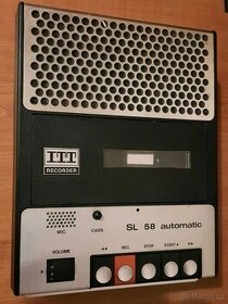 PŘENOSNÝ Magnetofon ITT SL 58 automatic